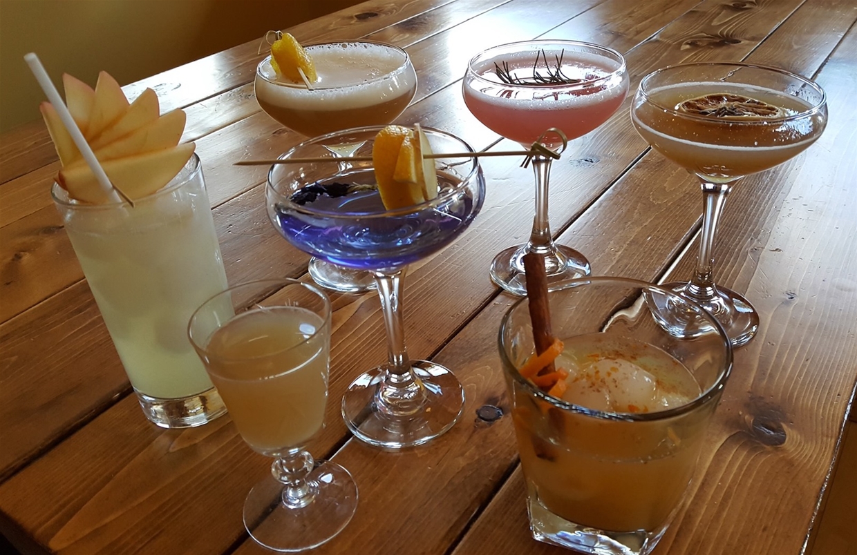 Sample the sensational cocktails