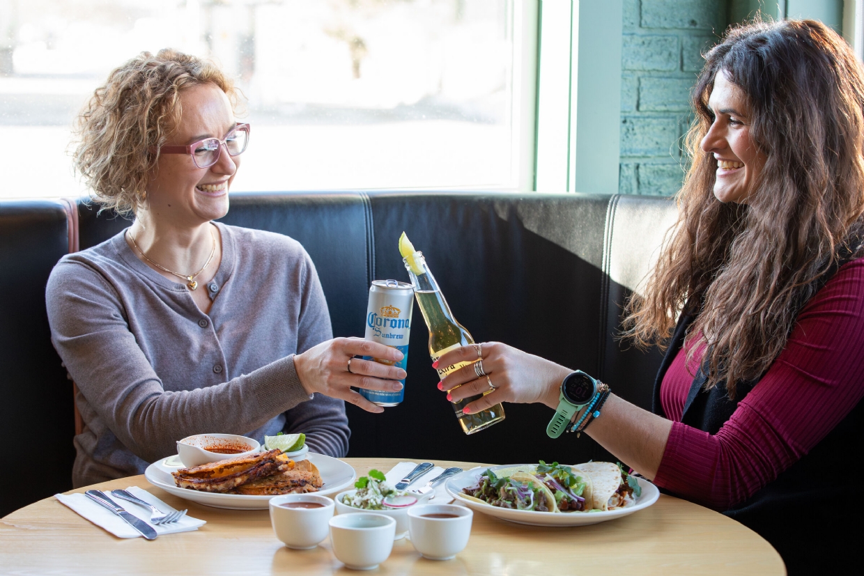 Dining at Chilango