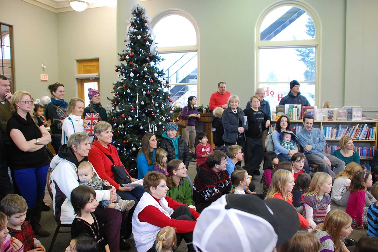 Christmas events at the library
