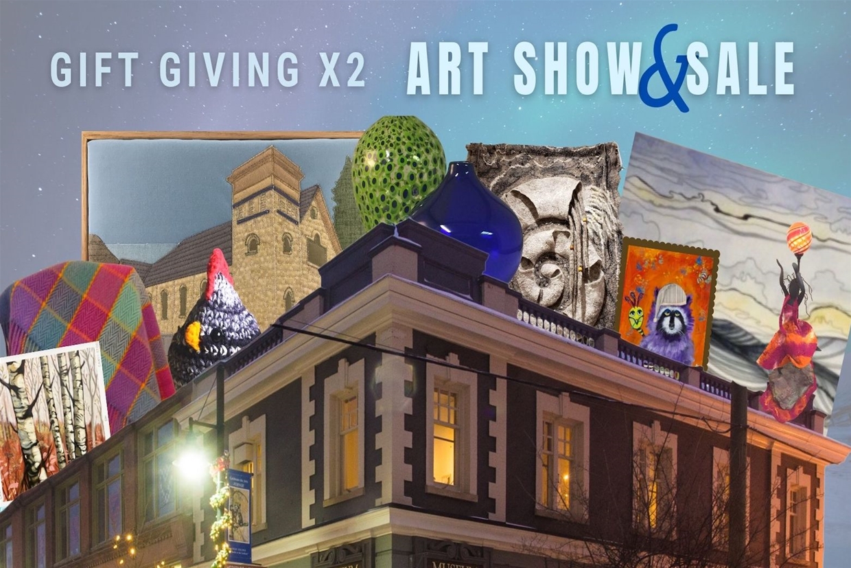 Gift Giving X2 - Art Show and Sale at the Fernie Museum