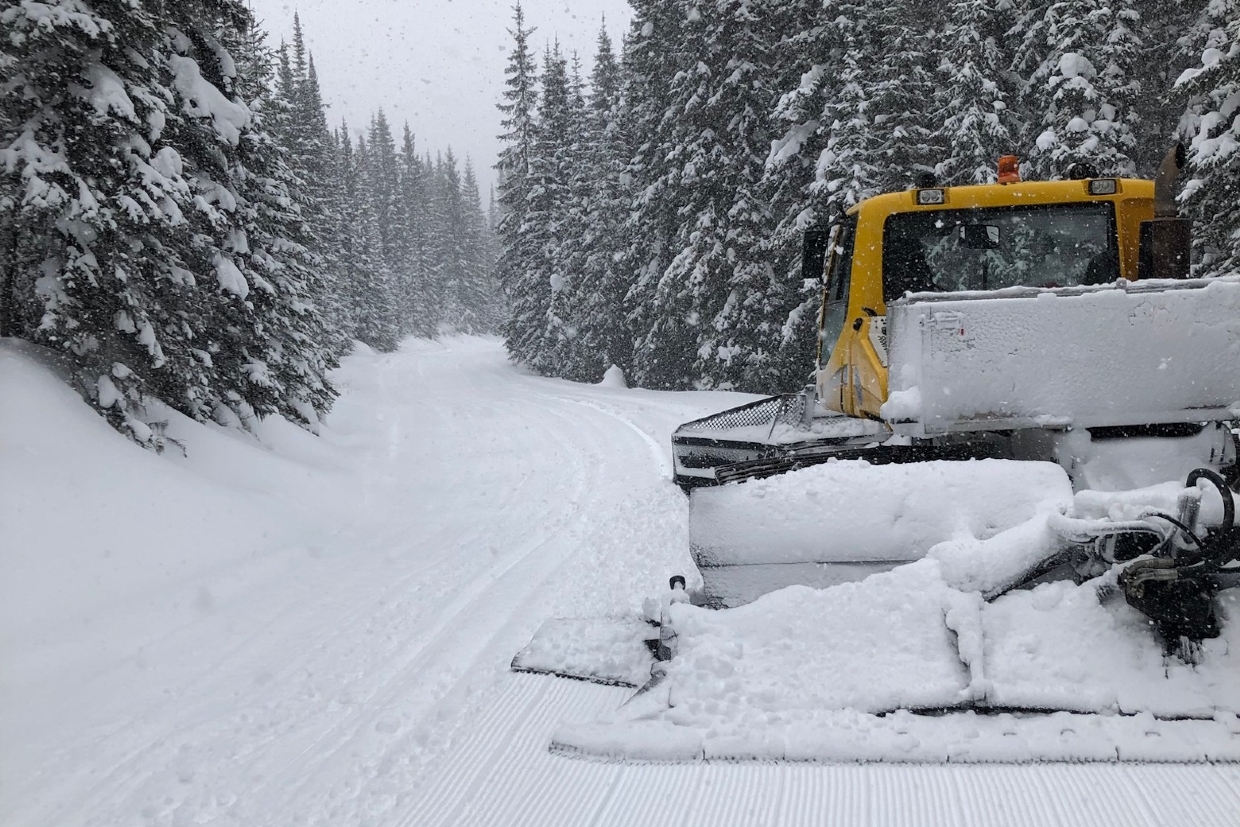 Grooming the Corbin Trails