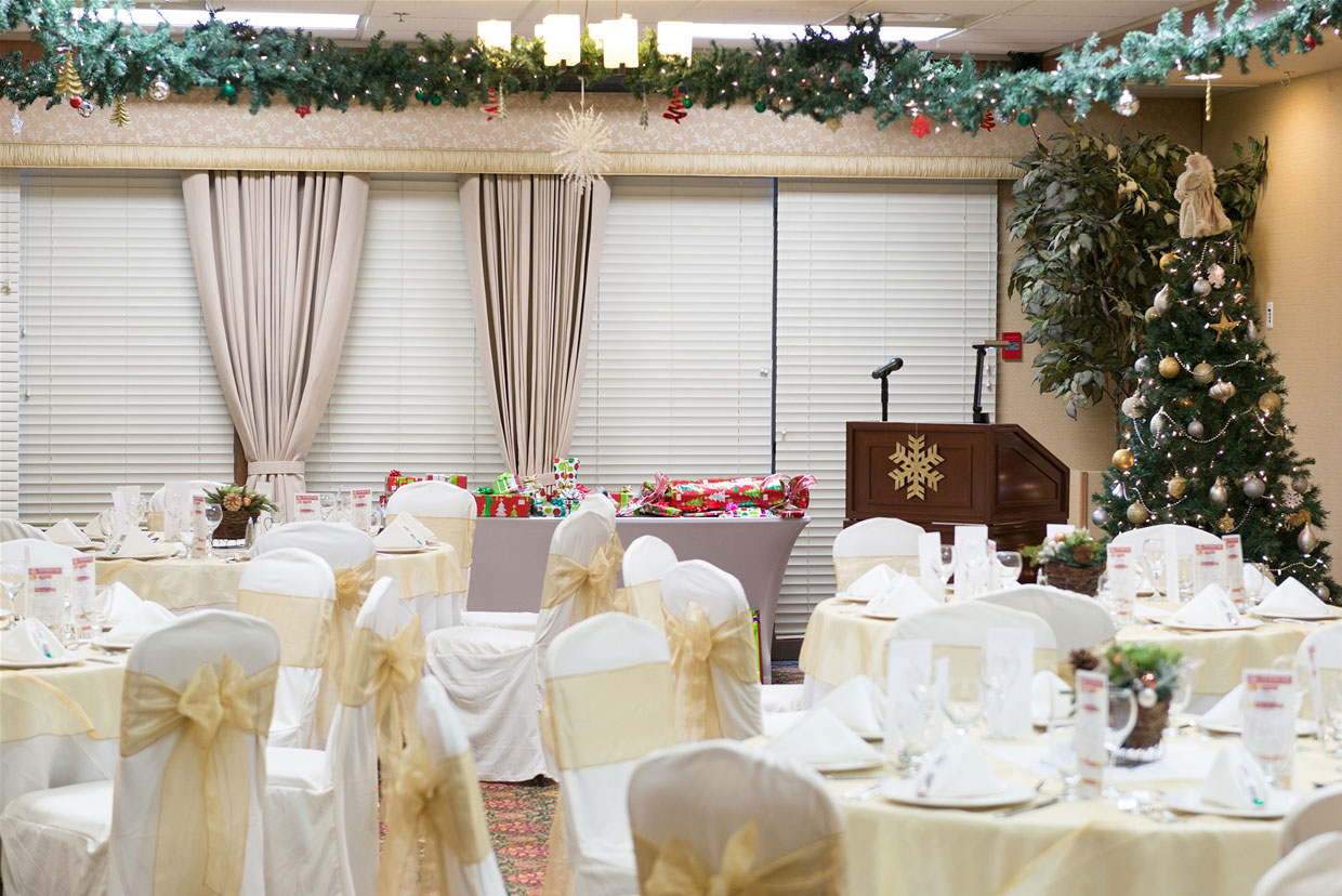 Grand Ballroom at the Best Western - Christmas Event