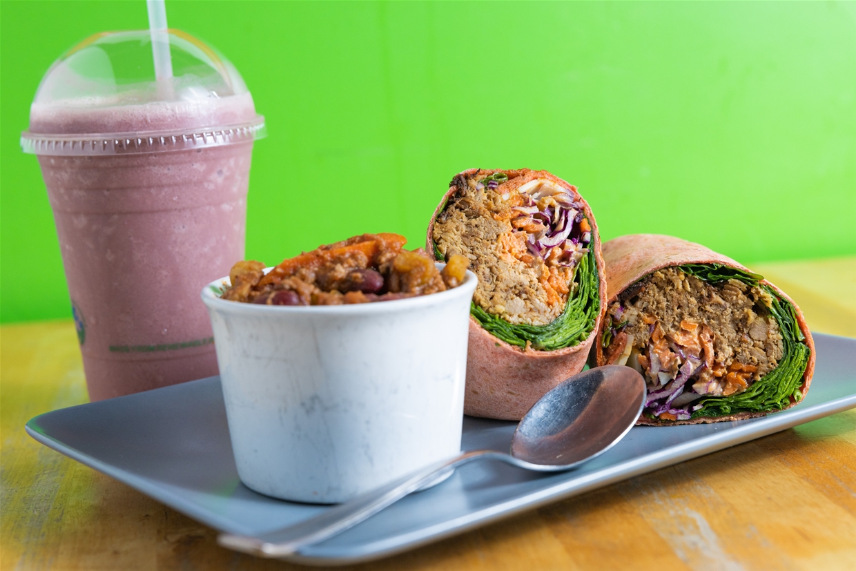 Smoothie with you wrap? Yes, please!
