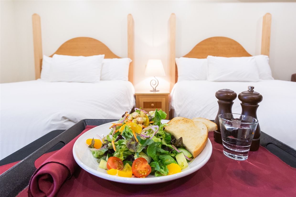 Room Service Available at Park Place Lodge