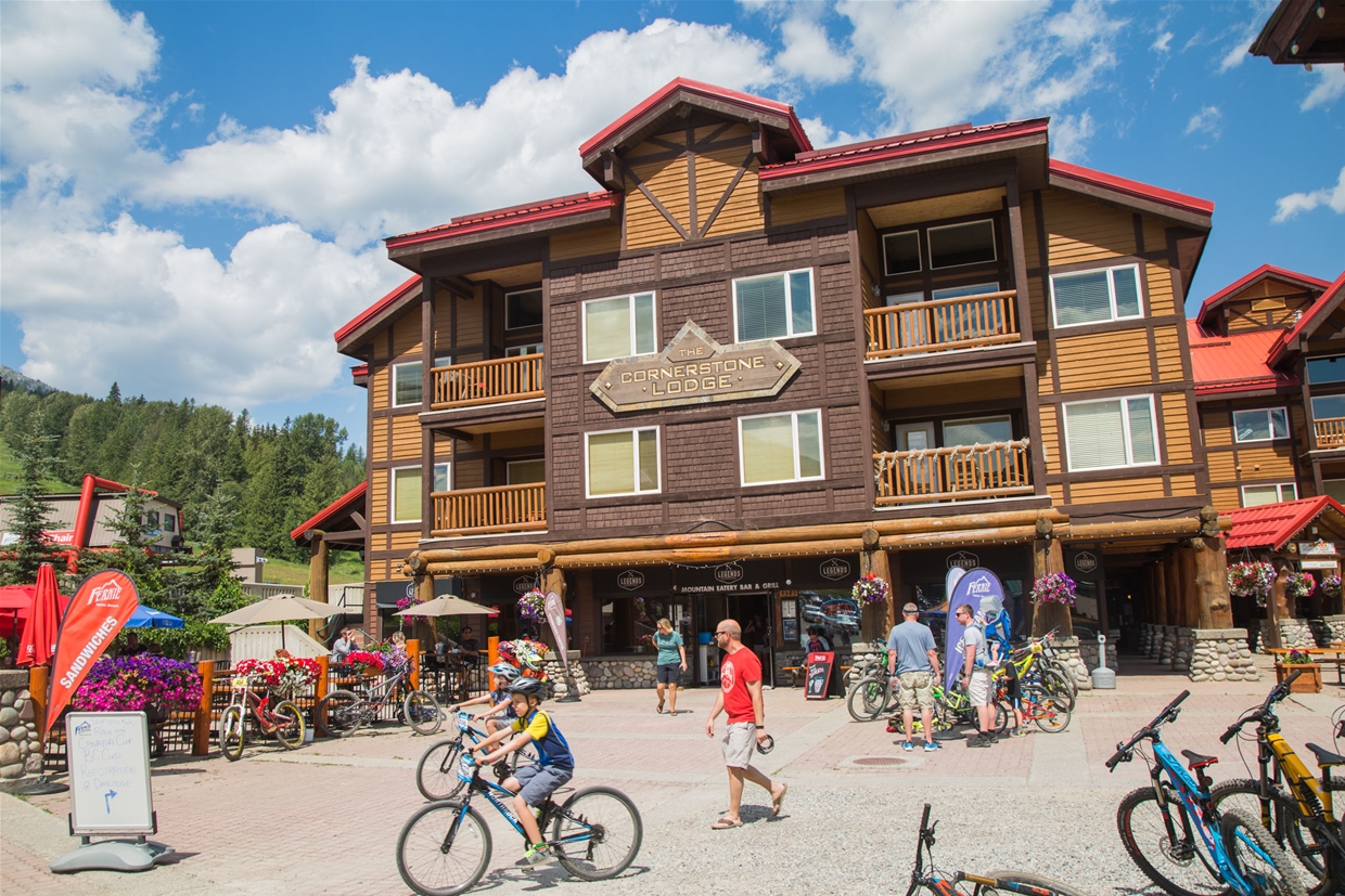 Cornerstone Lodge is right in the heart of the resort