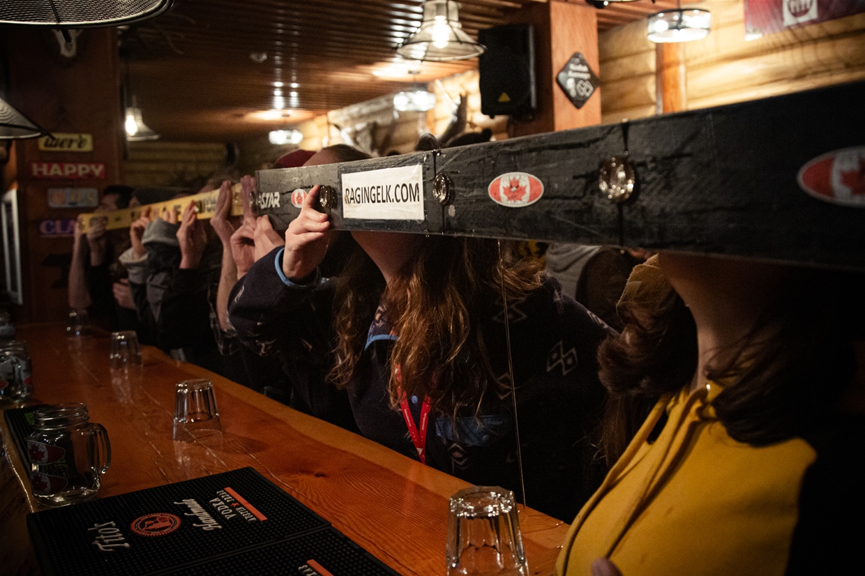 Kick start your après-ski drinks at the Kodiak
