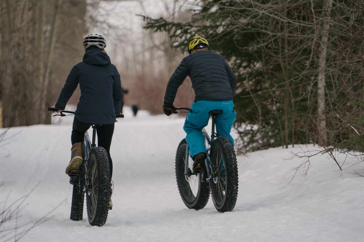 Enjoy the trails with complimentary fat bikes from SVL