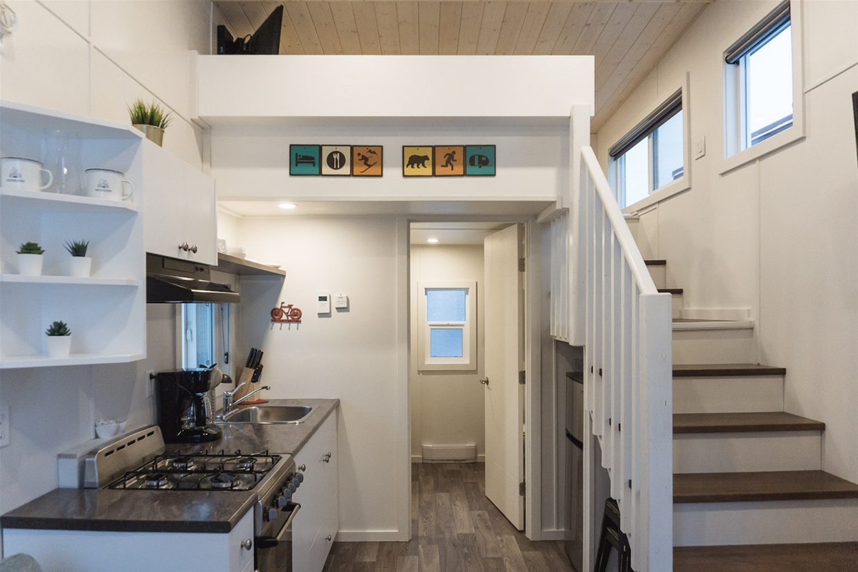 Tiny Home - Kitchen & Loft