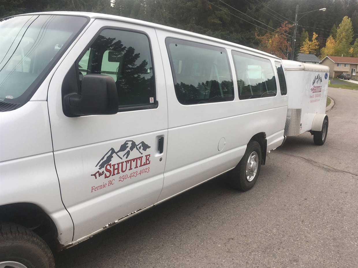 The Shuttle Van & Trailer