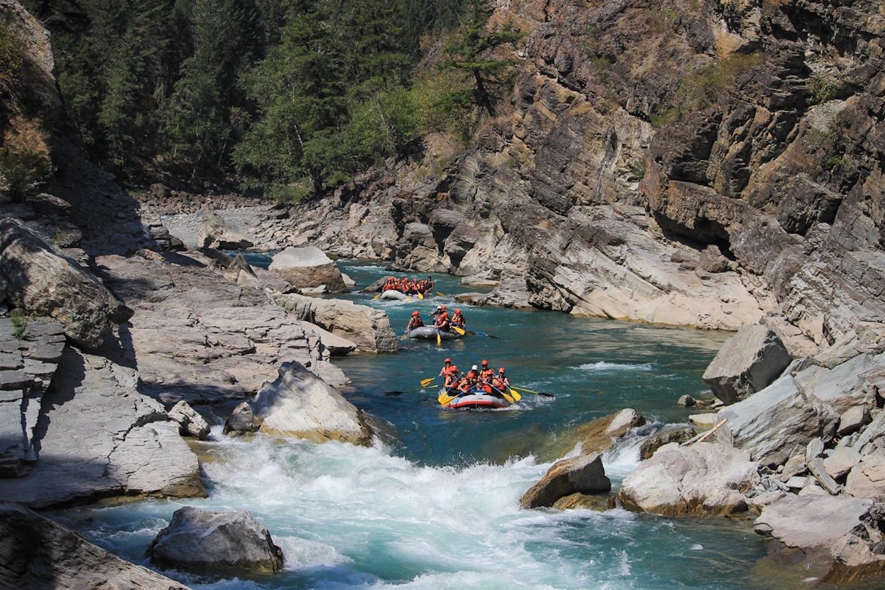 Whitewater Rafting on the Elk River
