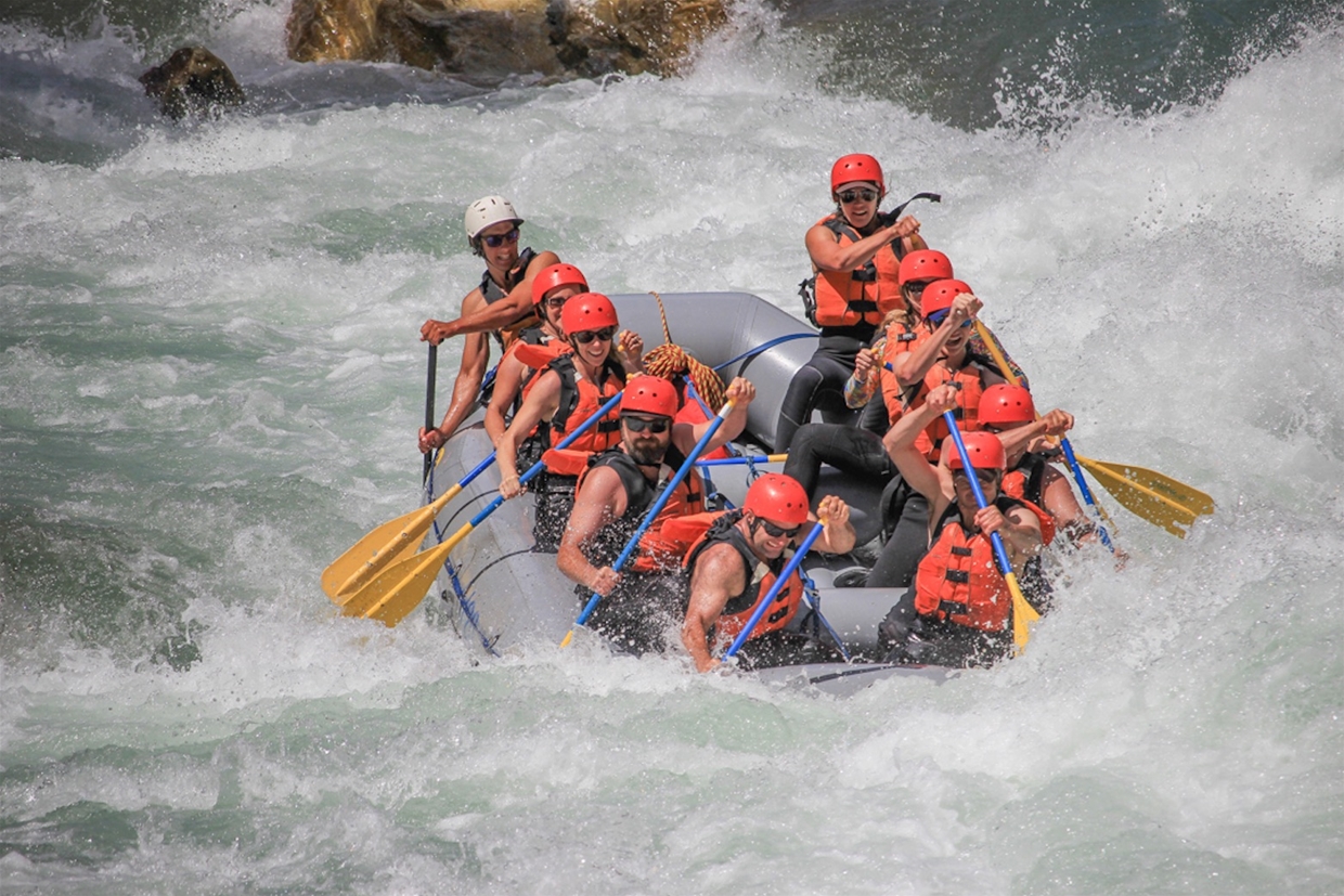 Whitewater Rafting on the Elk River