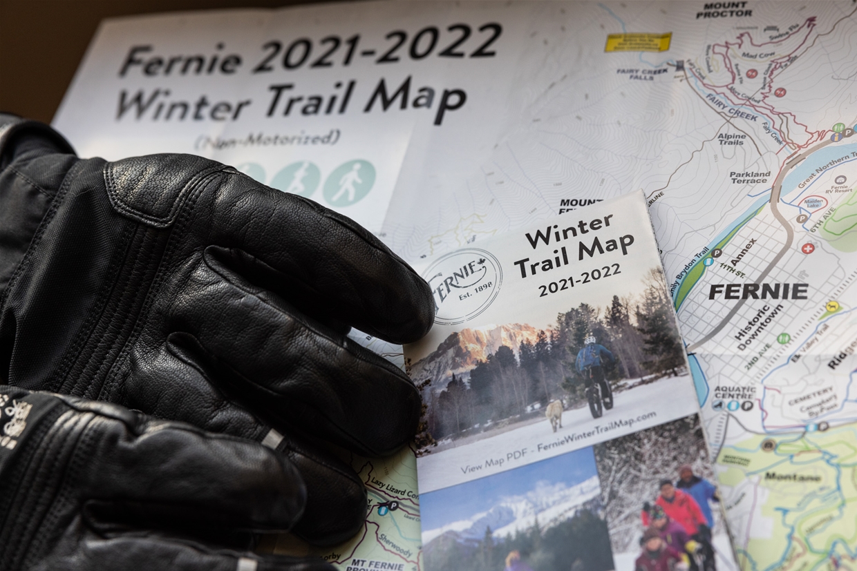 Fernie Winter Trail Maps 2022