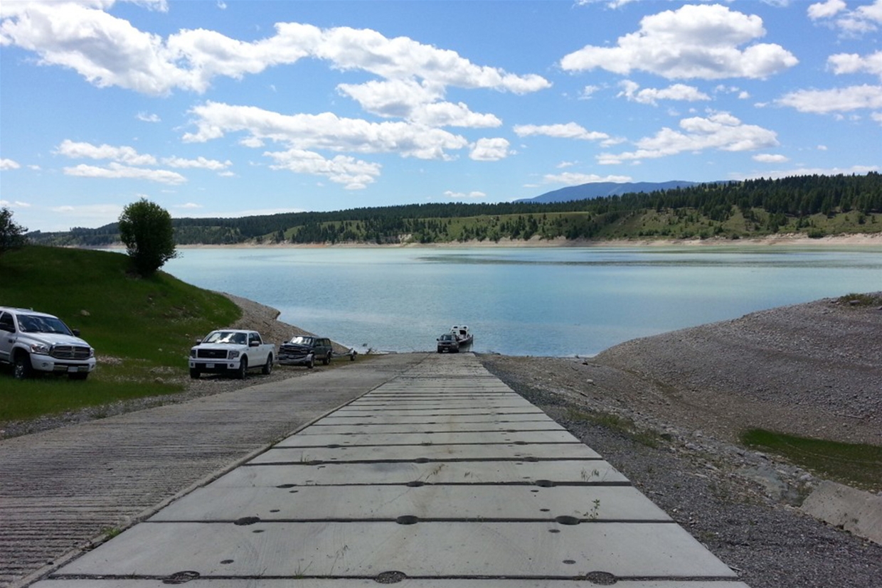 Boat Launch at Kikomun Creek Provincial Park